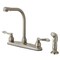 Kingston Brass KB8758NFLSP NuWave French Centerset Kitchen Faucet, Brushed Nickel KB8758NFLSP - alternate 1